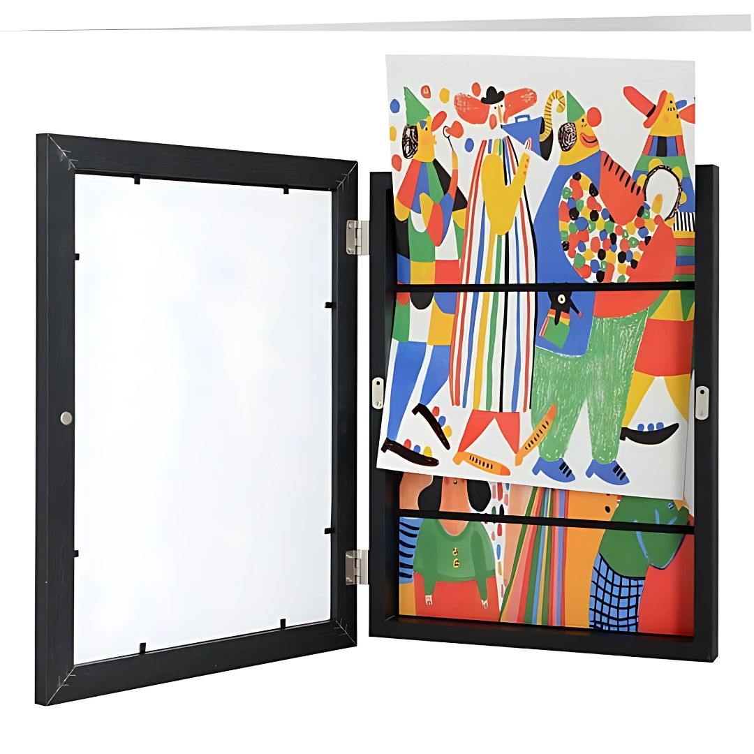 Wooden Hinged Art Display Photo Frame Kalsten