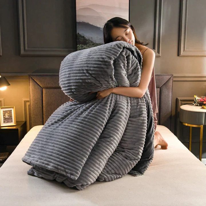 Soft Plush Fleece Blanket for Bed Kalsten