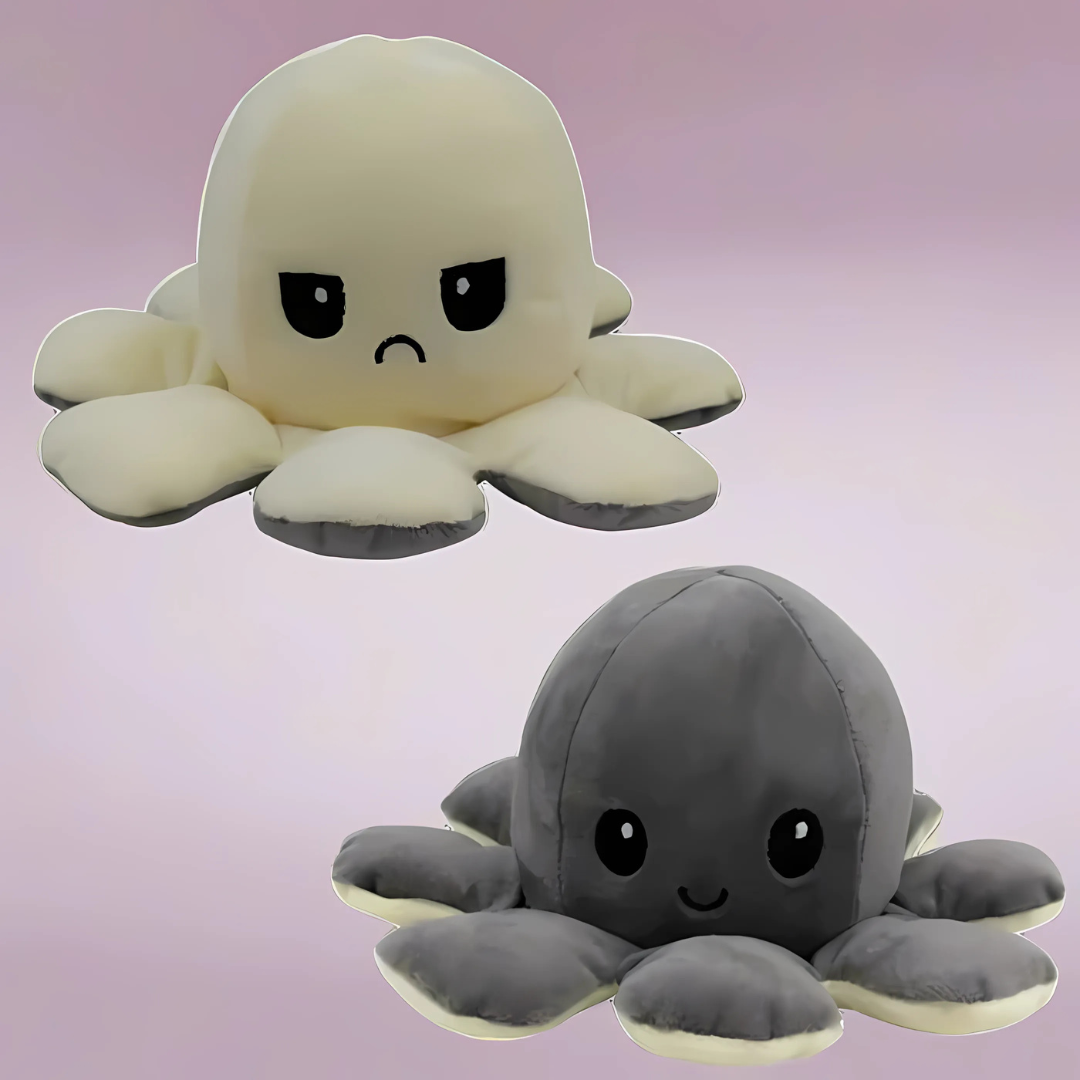 Kalsten | Reversible Plush Octopus Soft Toy
