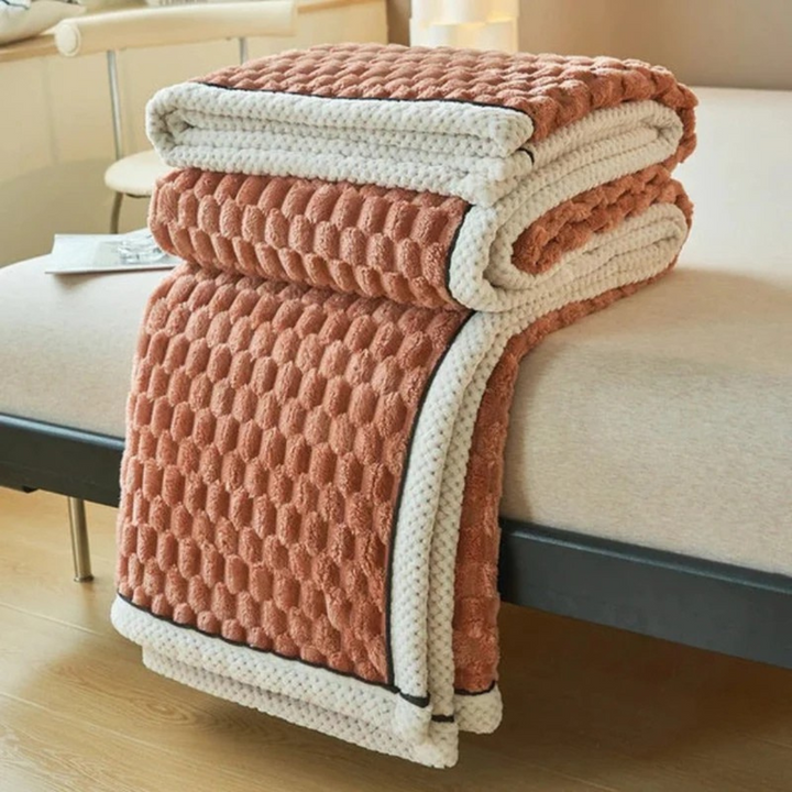 Plush Fleece Soft Throw Blanket Kalsten