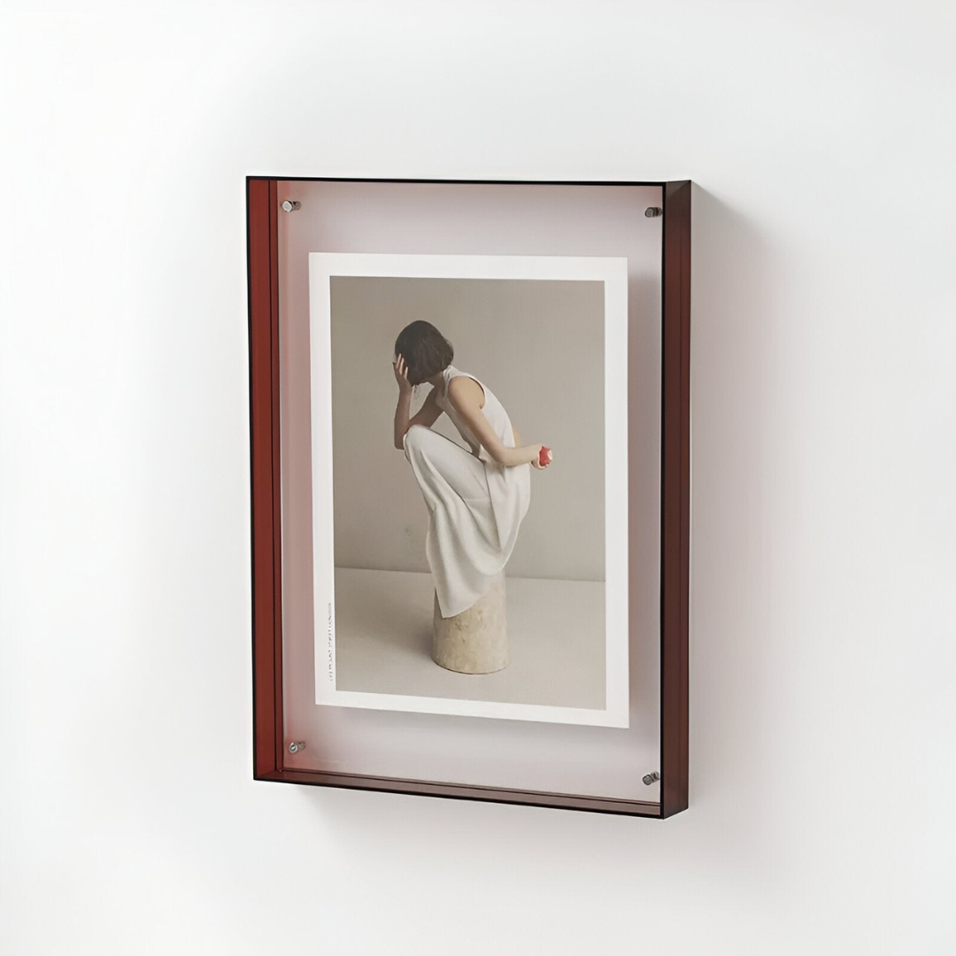 Clear Acrylic Photo Frame Modern Display Kalsten
