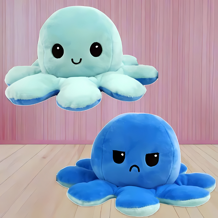 Kalsten | Reversible Plush Octopus Soft Toy