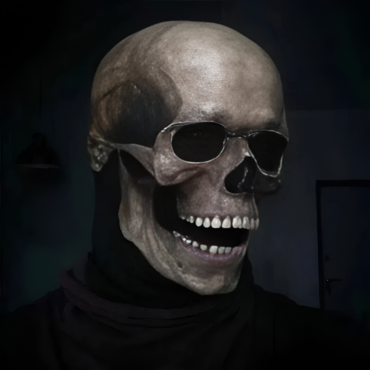 Kalsten | Halloween Realistic Full Head Skull Mask