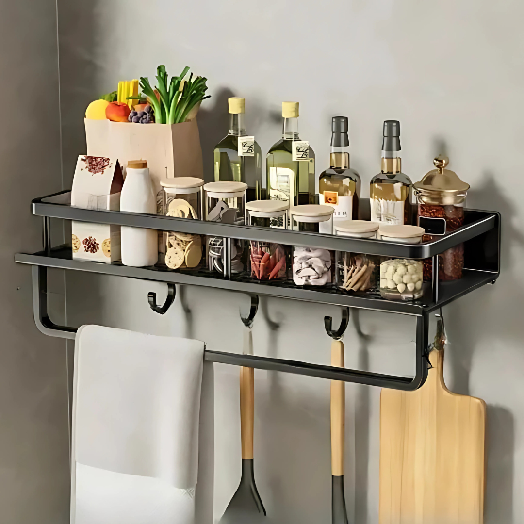Wall Storage Shelf for Kitchen or Bathroom Kalsten