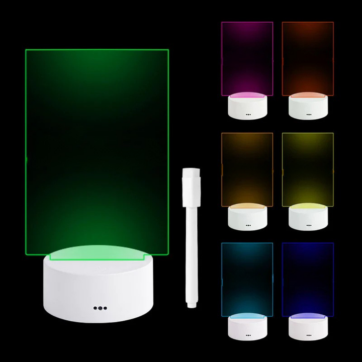 LED Acrylic Message Board Light Kalsten