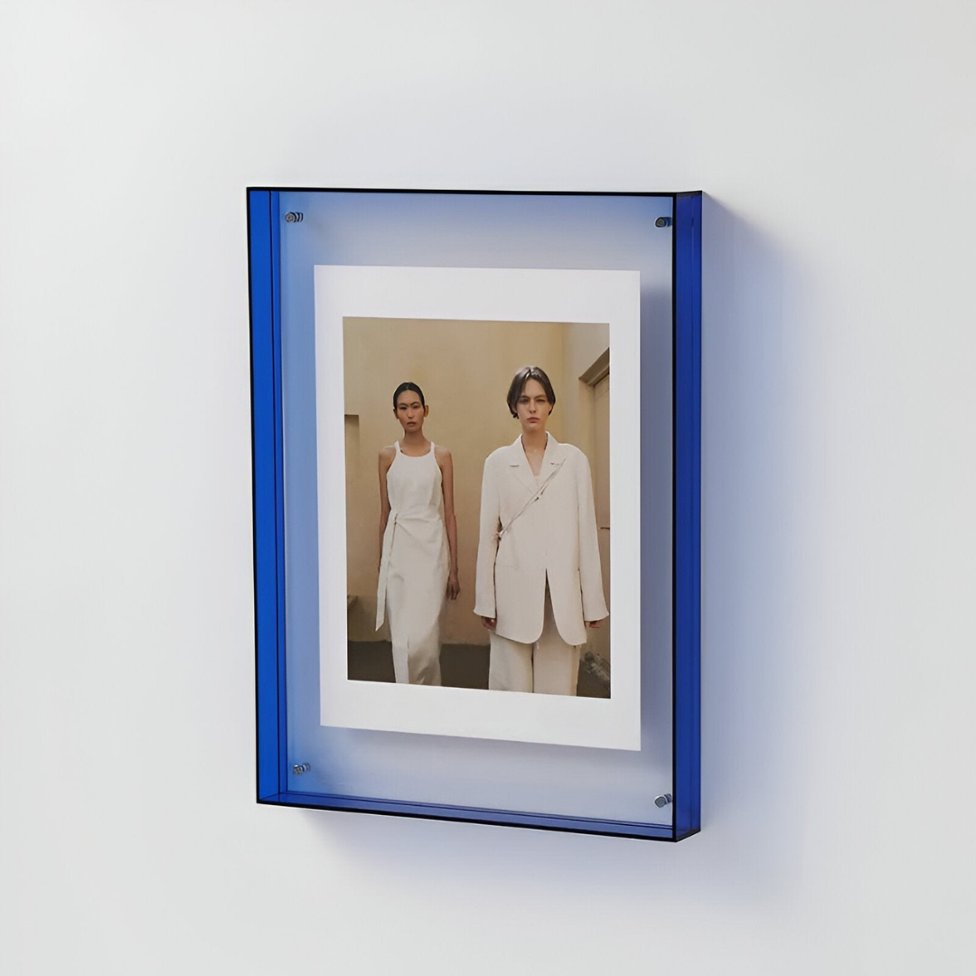 Clear Acrylic Photo Frame Modern Display Kalsten