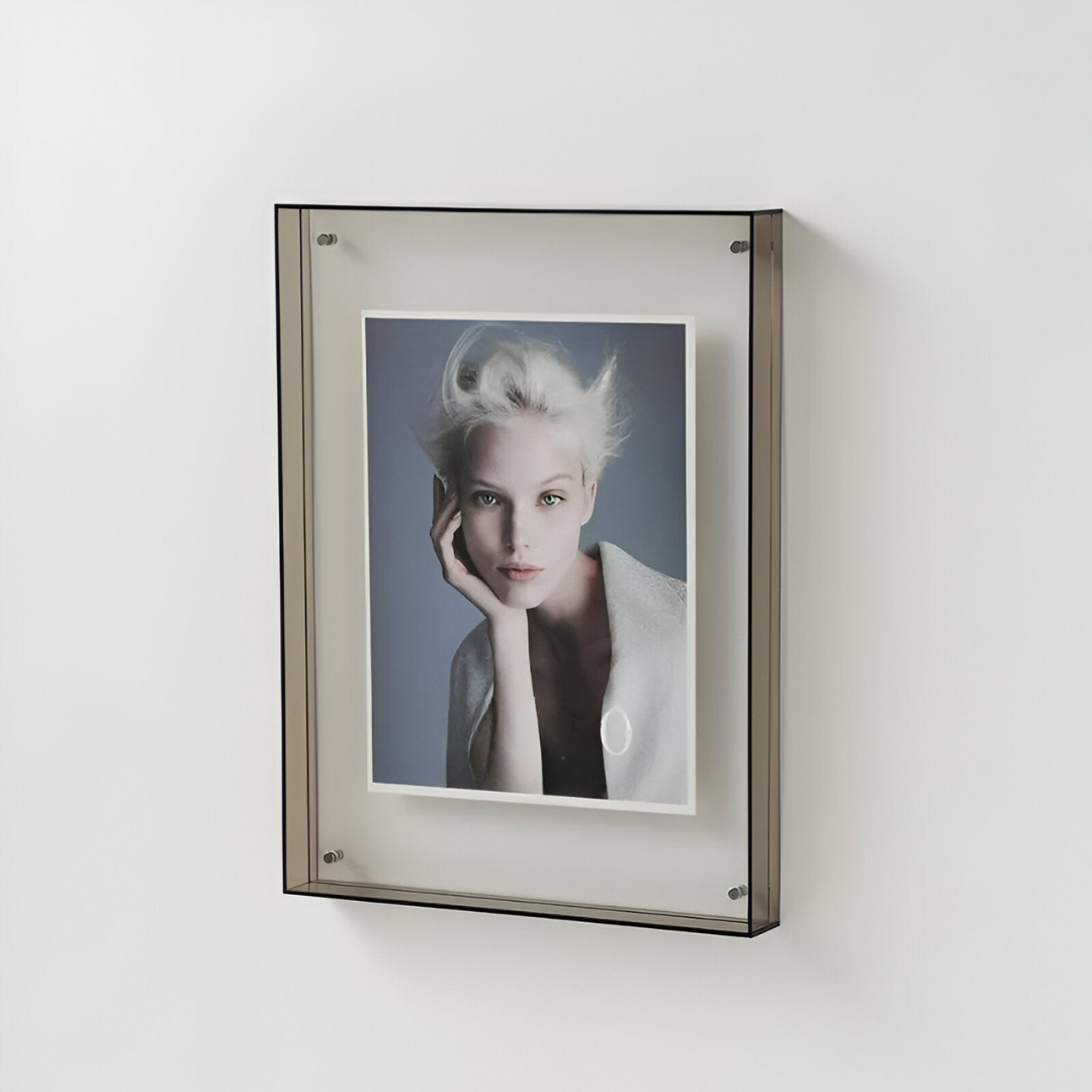 Clear Acrylic Photo Frame Modern Display Kalsten