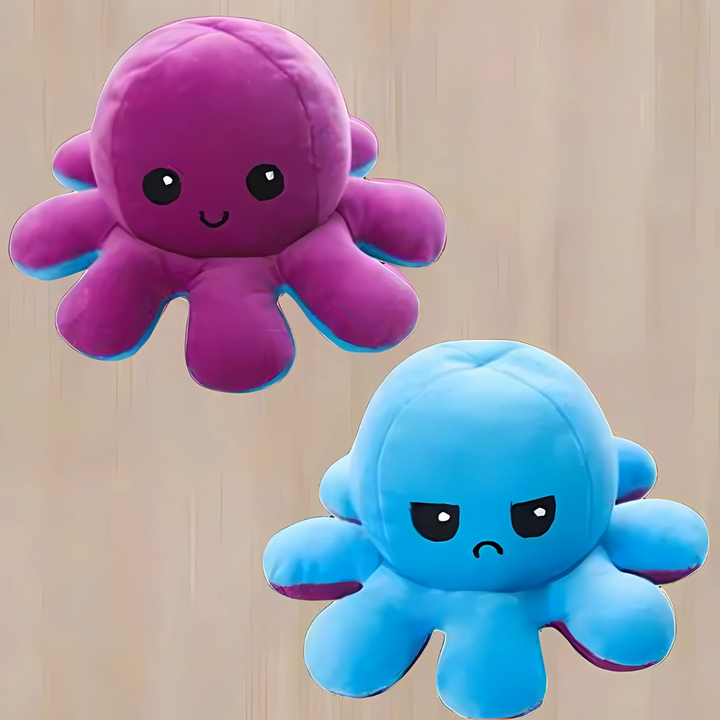 Kalsten | Reversible Plush Octopus Soft Toy