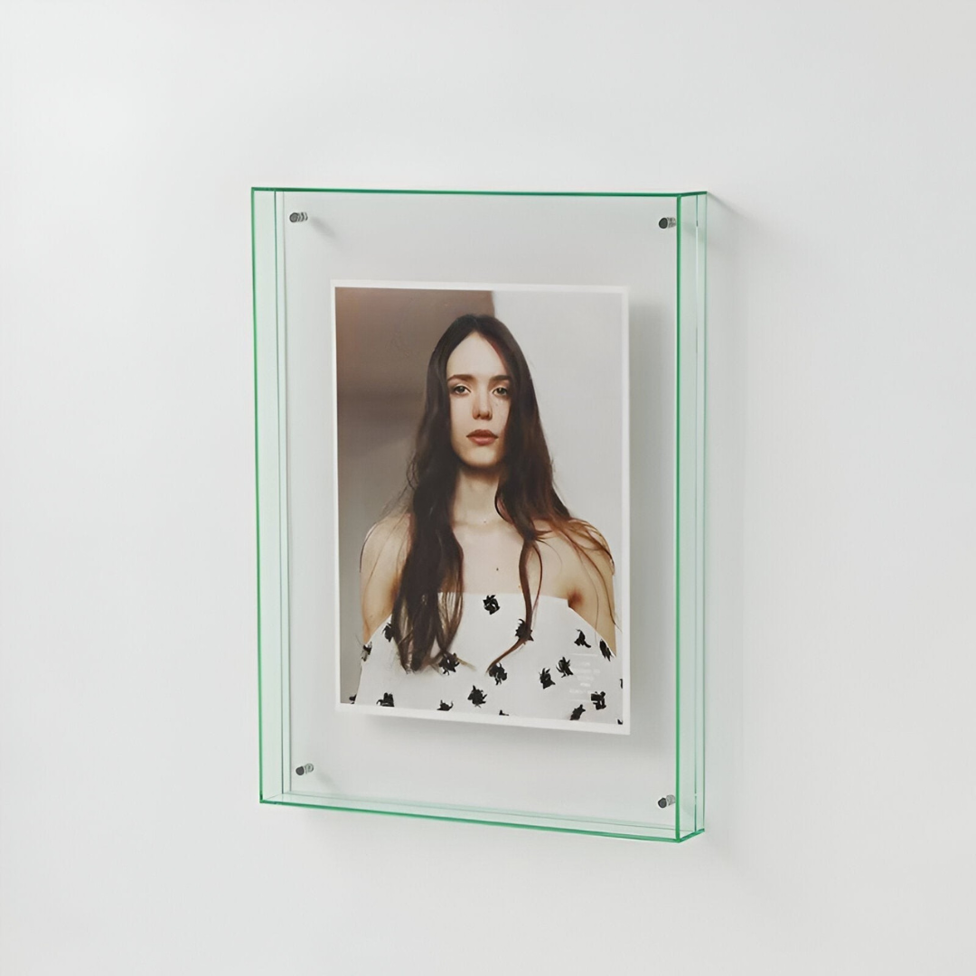 Clear Acrylic Photo Frame Modern Display Kalsten