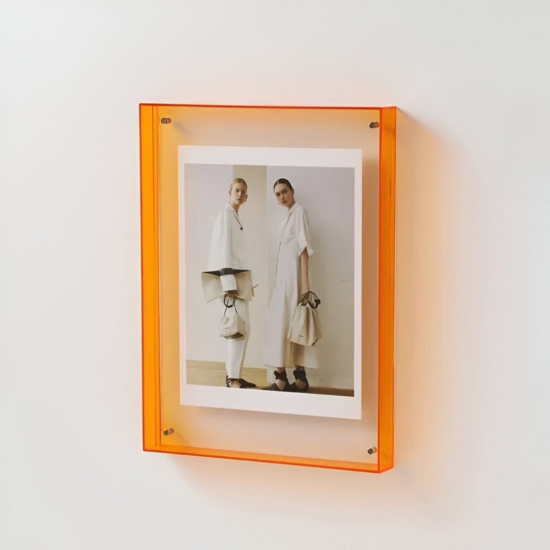 Clear Acrylic Photo Frame Modern Display Kalsten