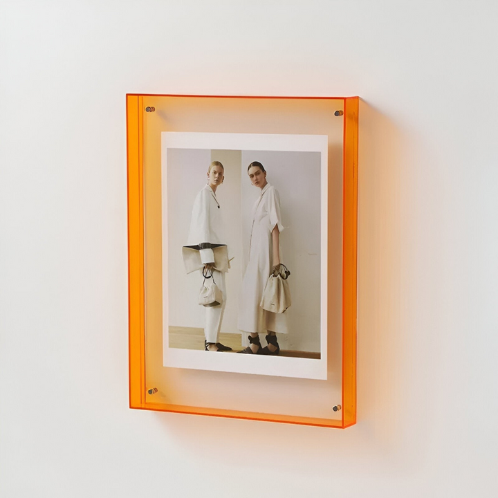 Clear Acrylic Photo Frame Modern Display Kalsten