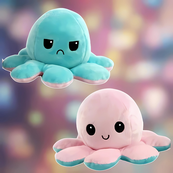 Kalsten | Reversible Plush Octopus Soft Toy