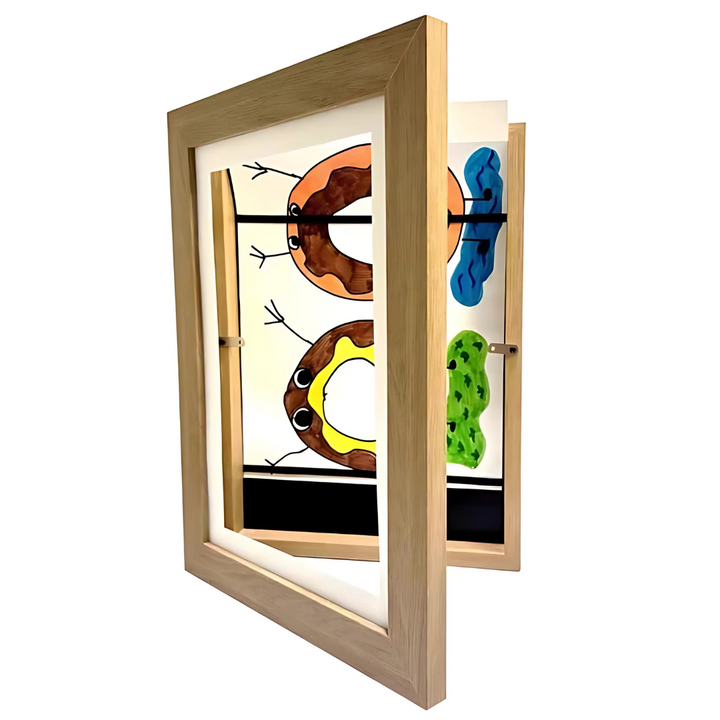 Wooden Hinged Art Display Photo Frame Kalsten