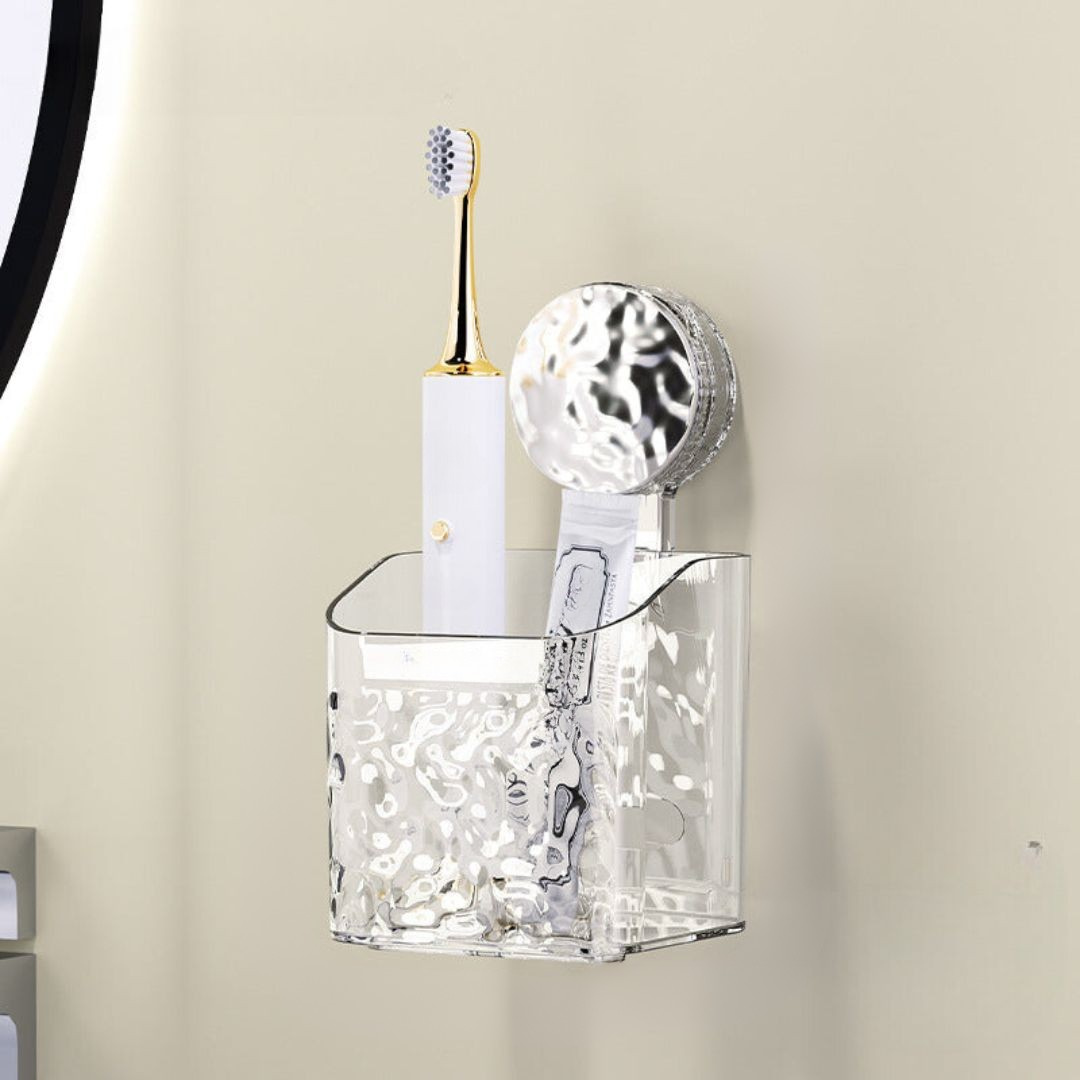 Acrylic Suction Shower Storage Shelf Kalsten