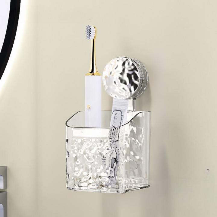 Acrylic Suction Shower Storage Shelf Kalsten