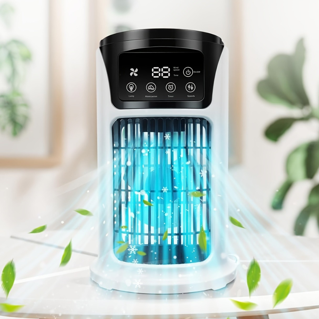 Portable Air Cooler Humidifier Fan USB White | Kalsten