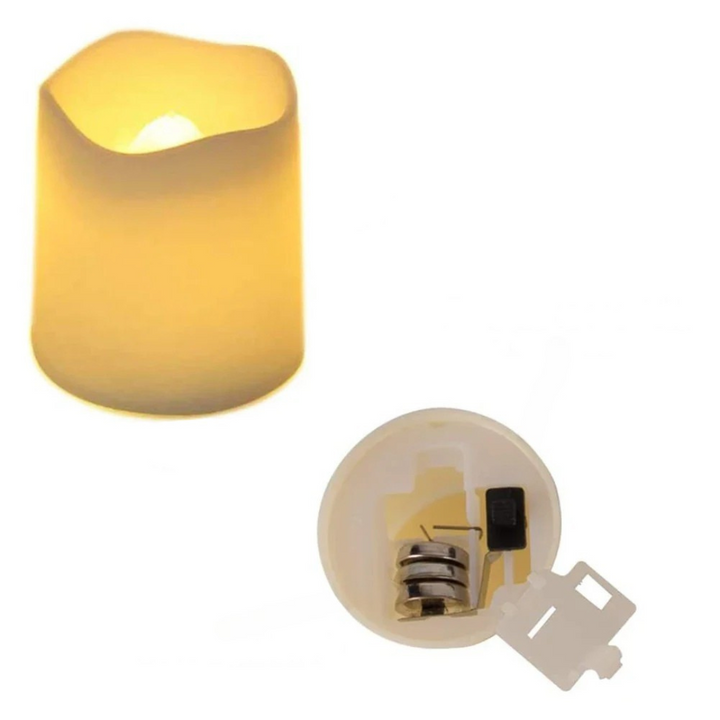 Warm White Flameless LED Candle Set Kalsten