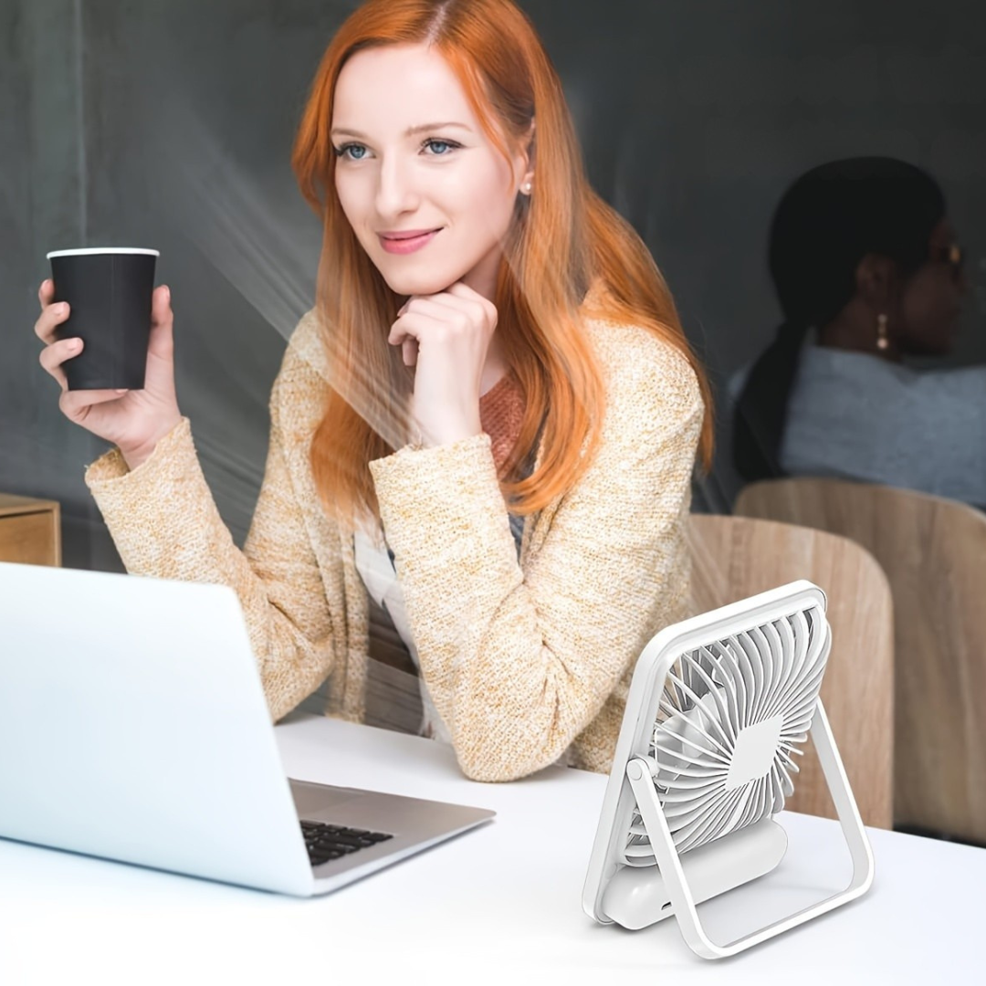 Portable USB Rechargeable Table Cooling Fan | Kalsten