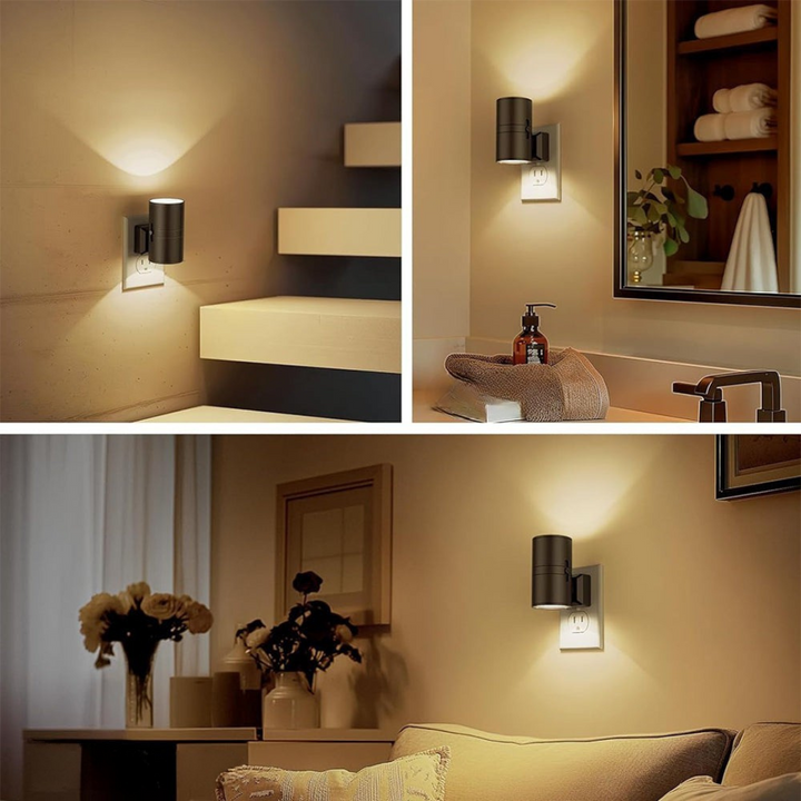 Plug-In Motion Sensor Wall Lamp Kalsten