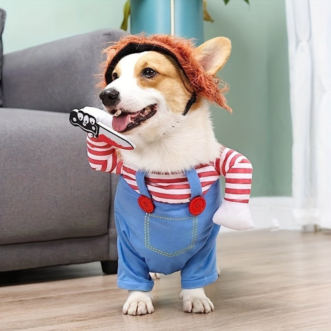 Plush Dog Halloween Costume Funny Doll Design Kalsten