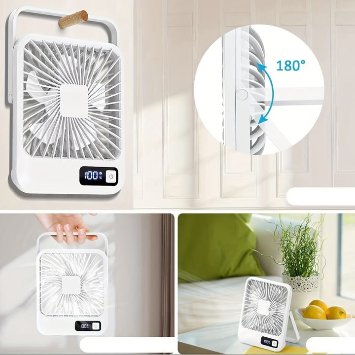 Portable USB Rechargeable Table Cooling Fan | Kalsten