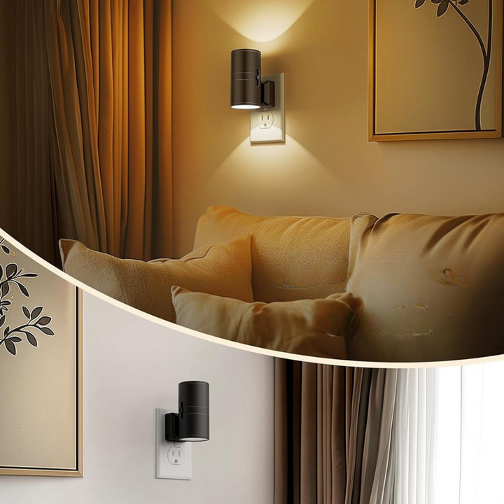 Plug-In Motion Sensor Wall Lamp Kalsten