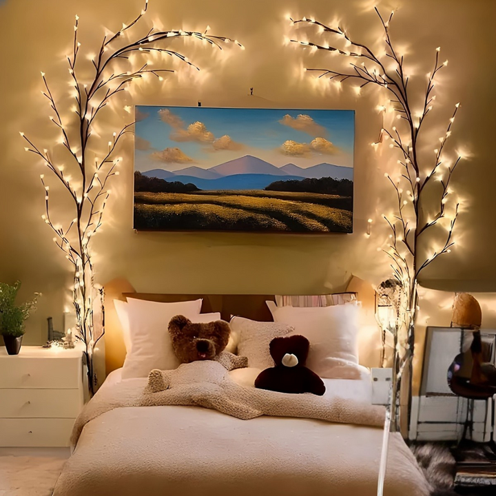 Kalsten | Wall Lights with LED Willow Branch Design