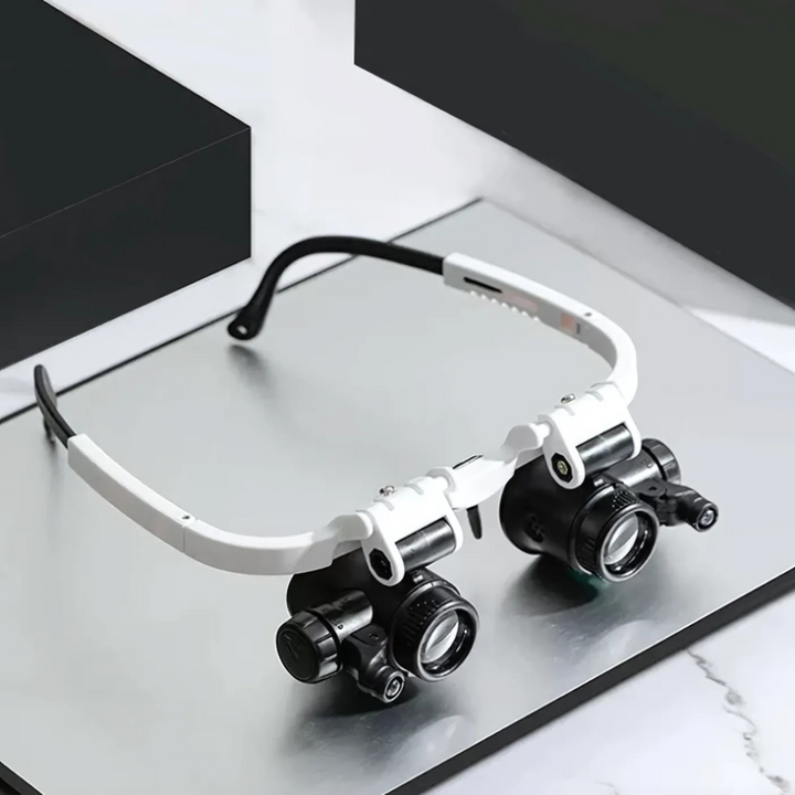 LED Headset Magnifying Glass Precision Tool Kalsten