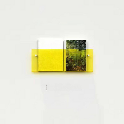 Kalsten | Wall Shelf Clear Acrylic Magazine Holder