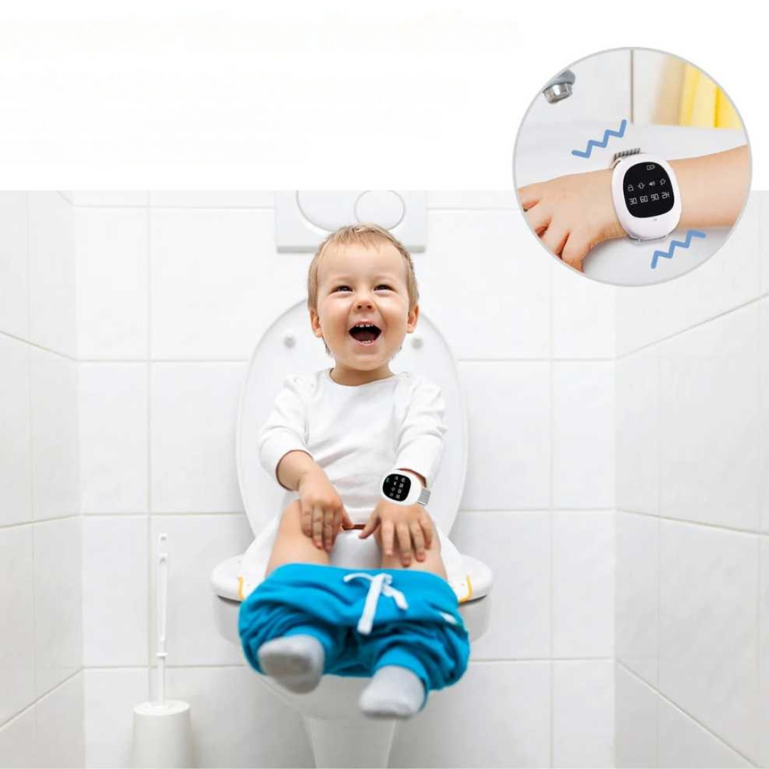 Bedwetting alarm for children with vibration sensor