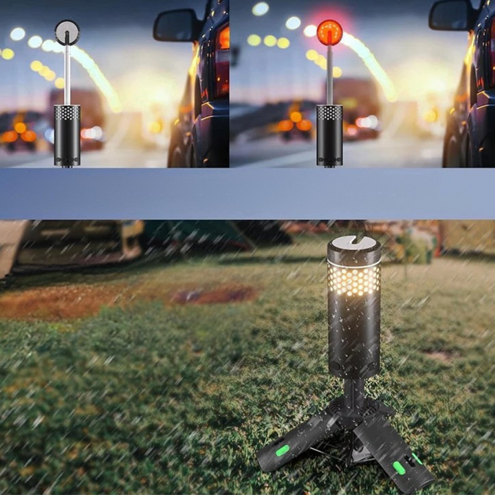 Kalsten | Camping Lantern with Tripod Rechargeable LED Light