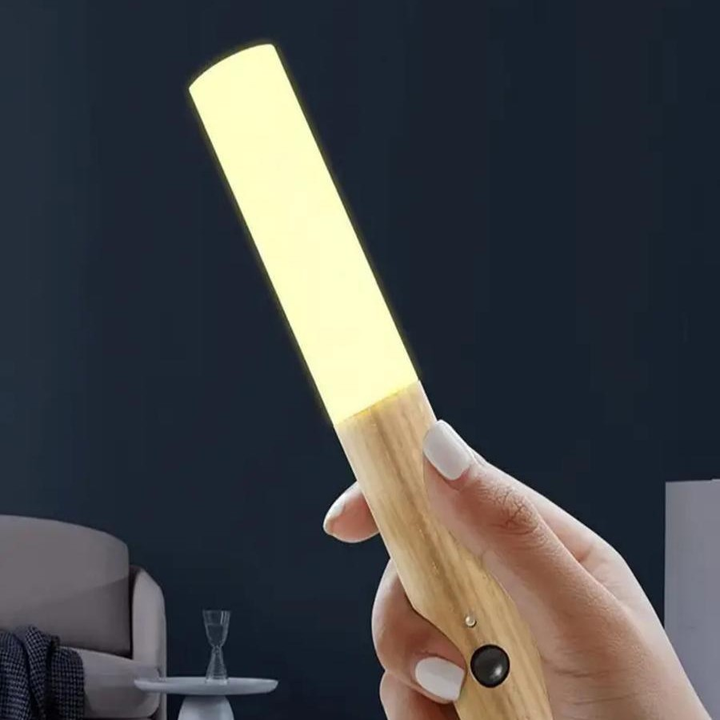 Wood LED Motion Sensor Wall Lamp Kalsten