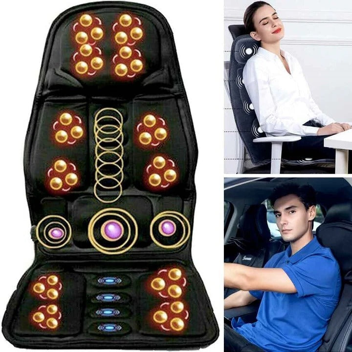 Kalsten | 8 Mode Massage Chair Pad With Heated Back Neck Cushion