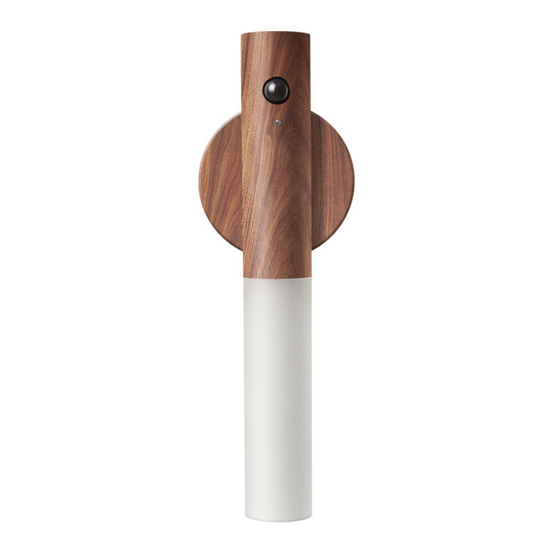 Wood LED Motion Sensor Wall Lamp Kalsten