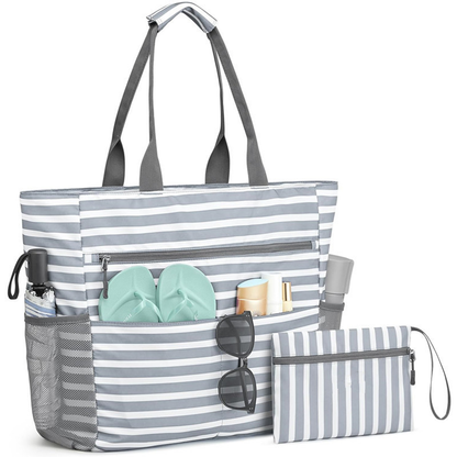 Skanto | Extra Large Waterproof Foldable Tote Beach Bag