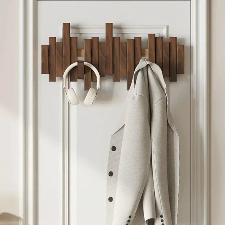 Wooden Wall Coat Rack