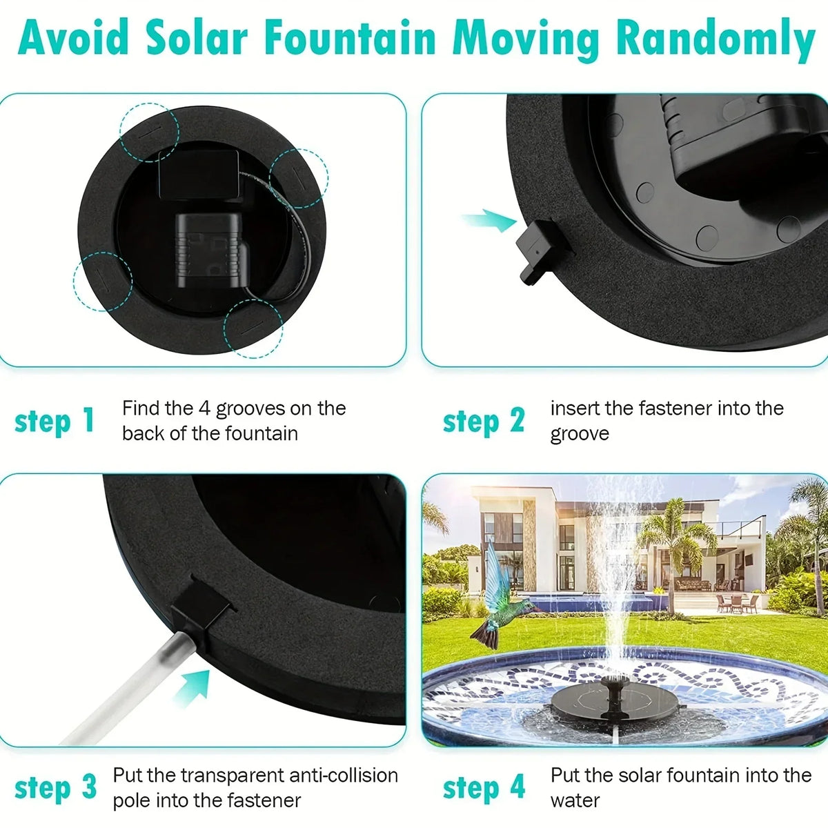 Skanto | Bird Bath Fountain