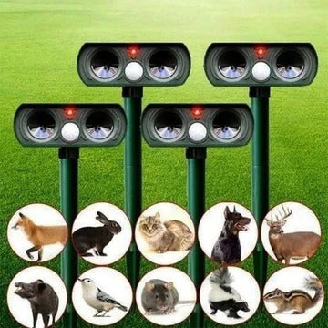 Kalsten | Infrared Solar Powered Animal Pest Repeller (1 Repeller)