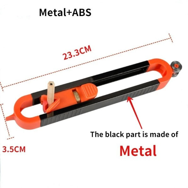 Adjustable Profile Scribing Ruler | Kalsten