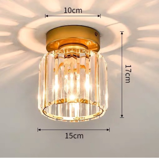 Crystal Flush Mount Ceiling Light Kalsten