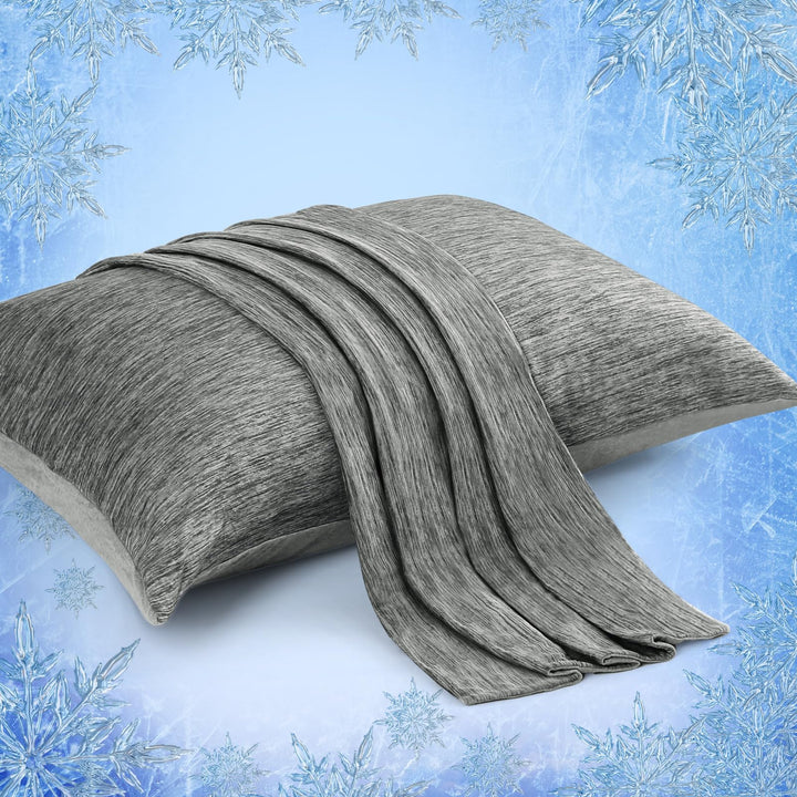 Revolutionary Black Cooling Pillowcases Set of 2 –  Pro Q-Max 0.4 | Kalsten