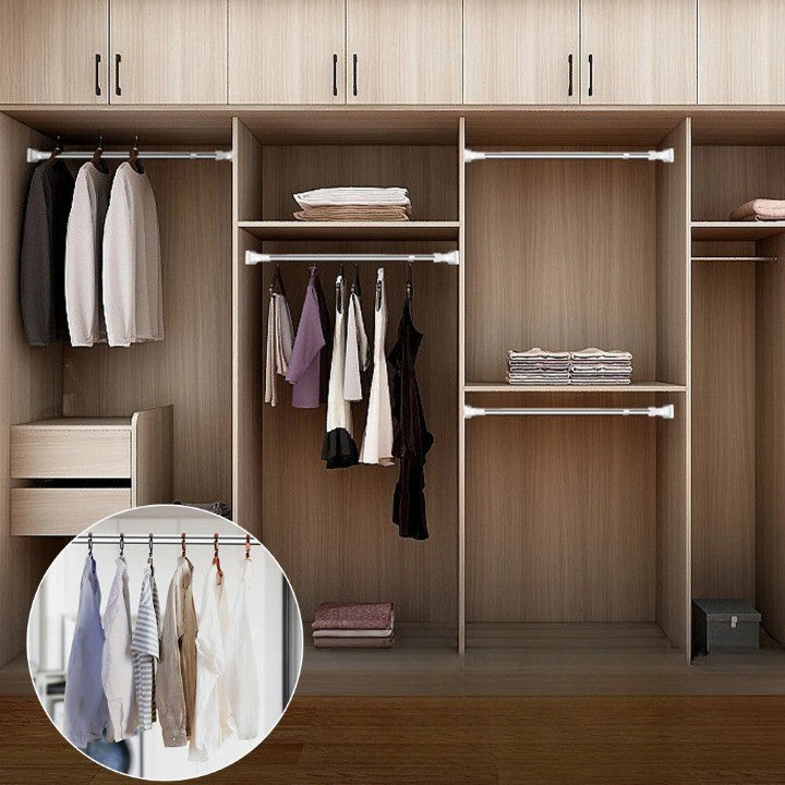 Kalsten | Space Saver Adjustable Telescopic Clothes Hanger Rod