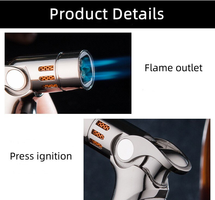 Space Rocket Metal Windproof Turbo Lighter | Kalsten
