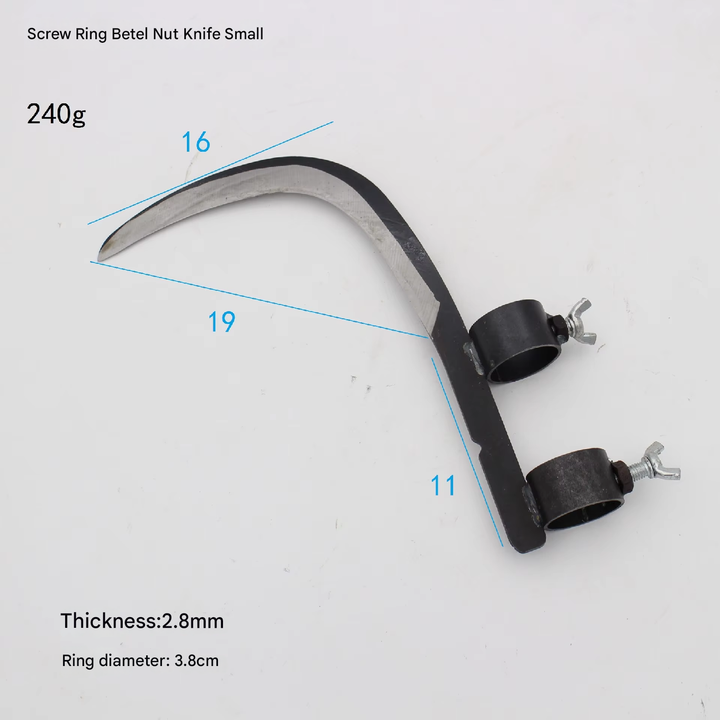Strong Steel Grass Cutting Sharp Multi-Purpose Sickle Head | Kalsten