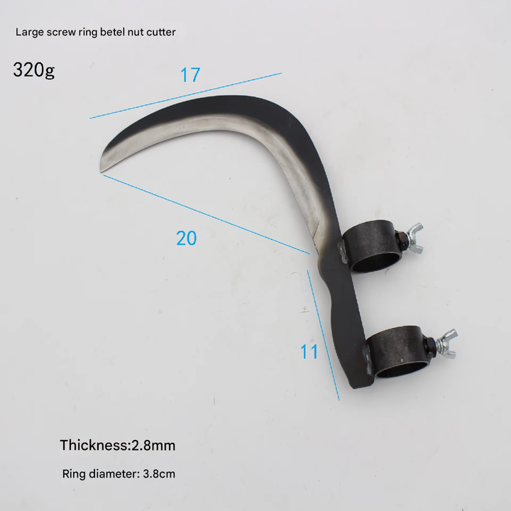Strong Steel Grass Cutting Sharp Multi-Purpose Sickle Head | Kalsten