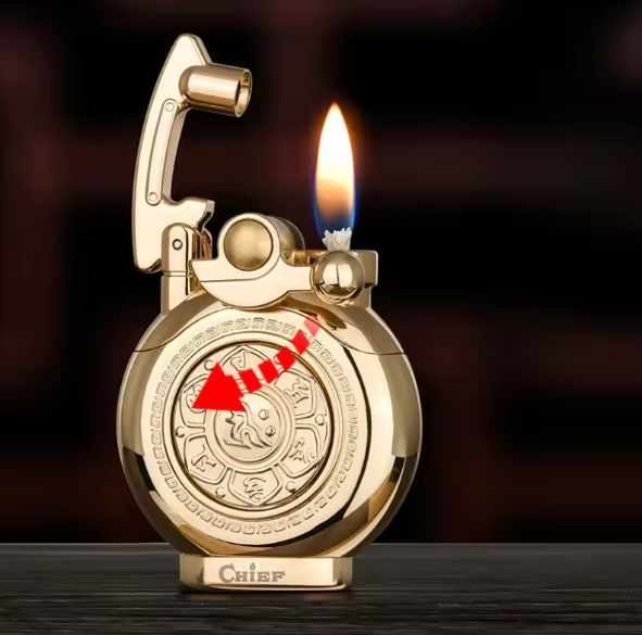 Mechanical Flip Top Kerosene Windproof Lighter | Kalsten