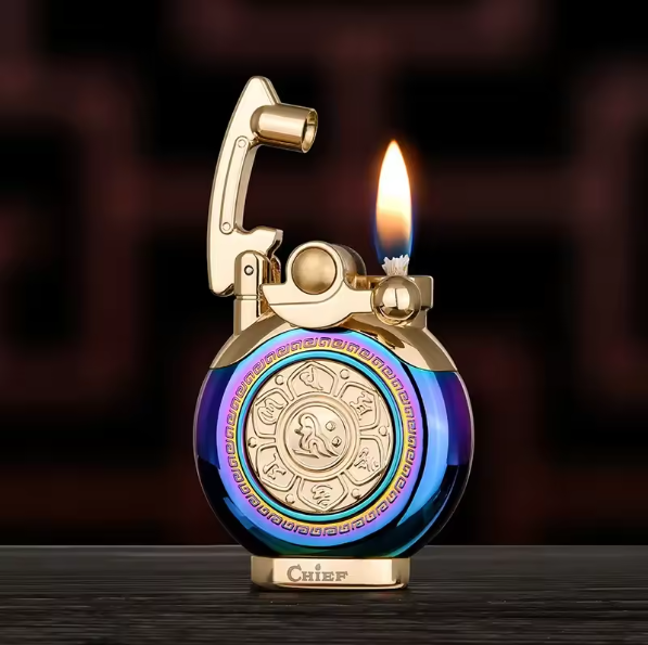 Mechanical Flip Top Kerosene Windproof Lighter | Kalsten