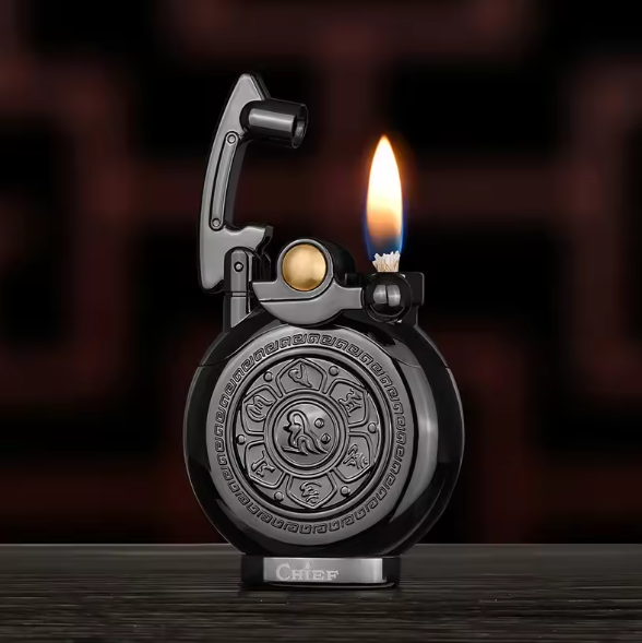 Mechanical Flip Top Kerosene Windproof Lighter | Kalsten