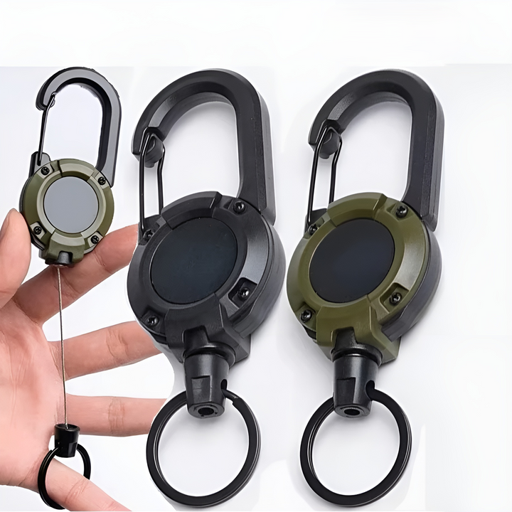 Trail Lock Anti-Lost Retractable Carabiner Keychain | Kalsten