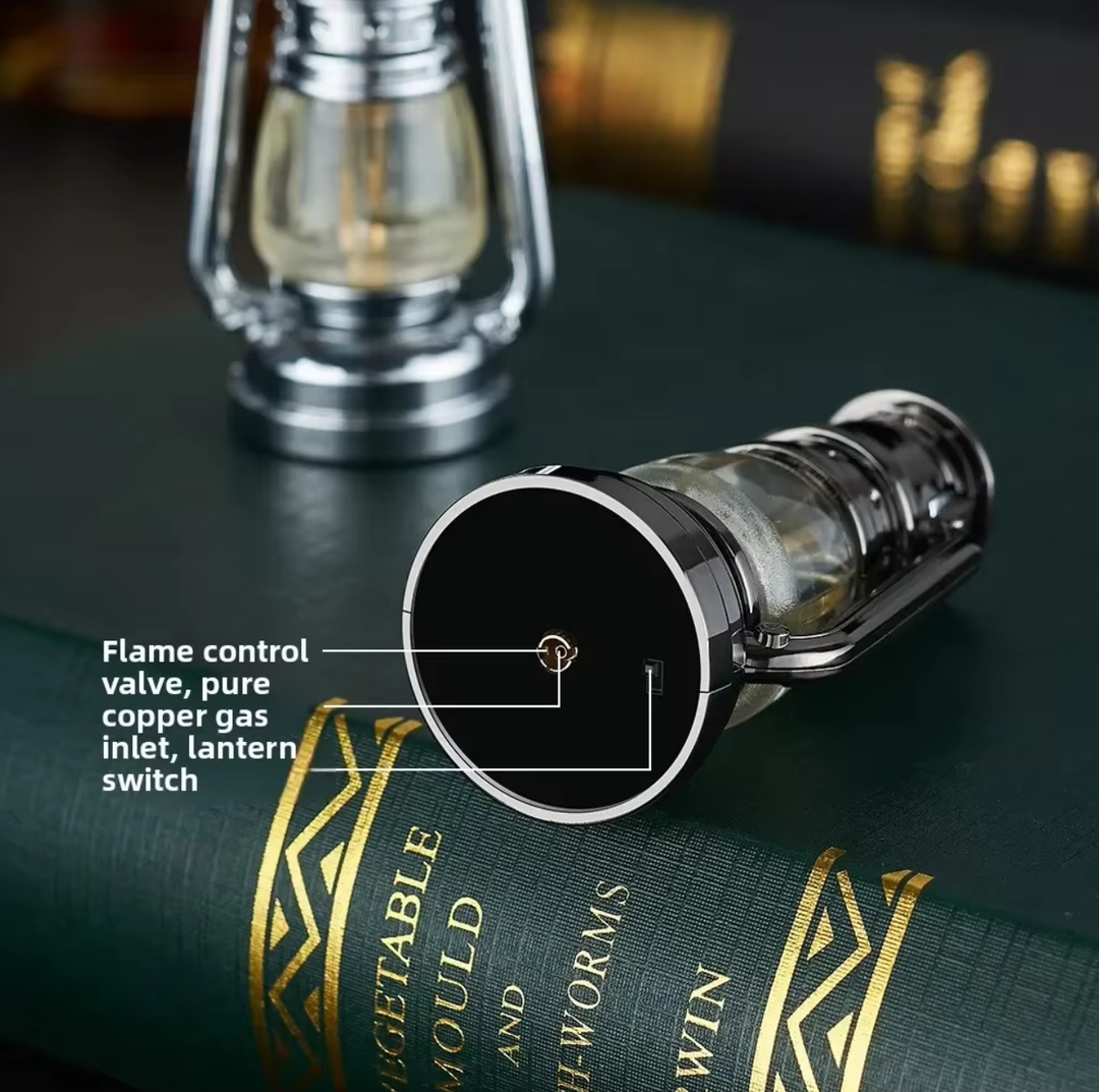 Mini Retro Flame Lantern Torch Lighter | Kalsten